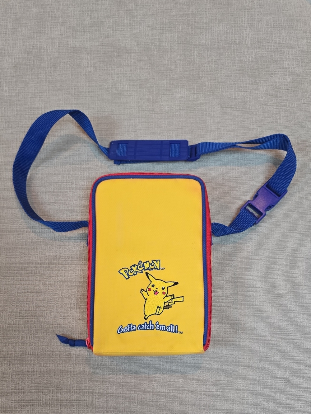Vintage Pokemon Pikachu Gameboy Bag W/ Inner Tray